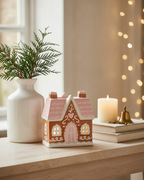 Gingerbread House Oil Burner & Wax Melt Warmer | Ceramic Christmas House