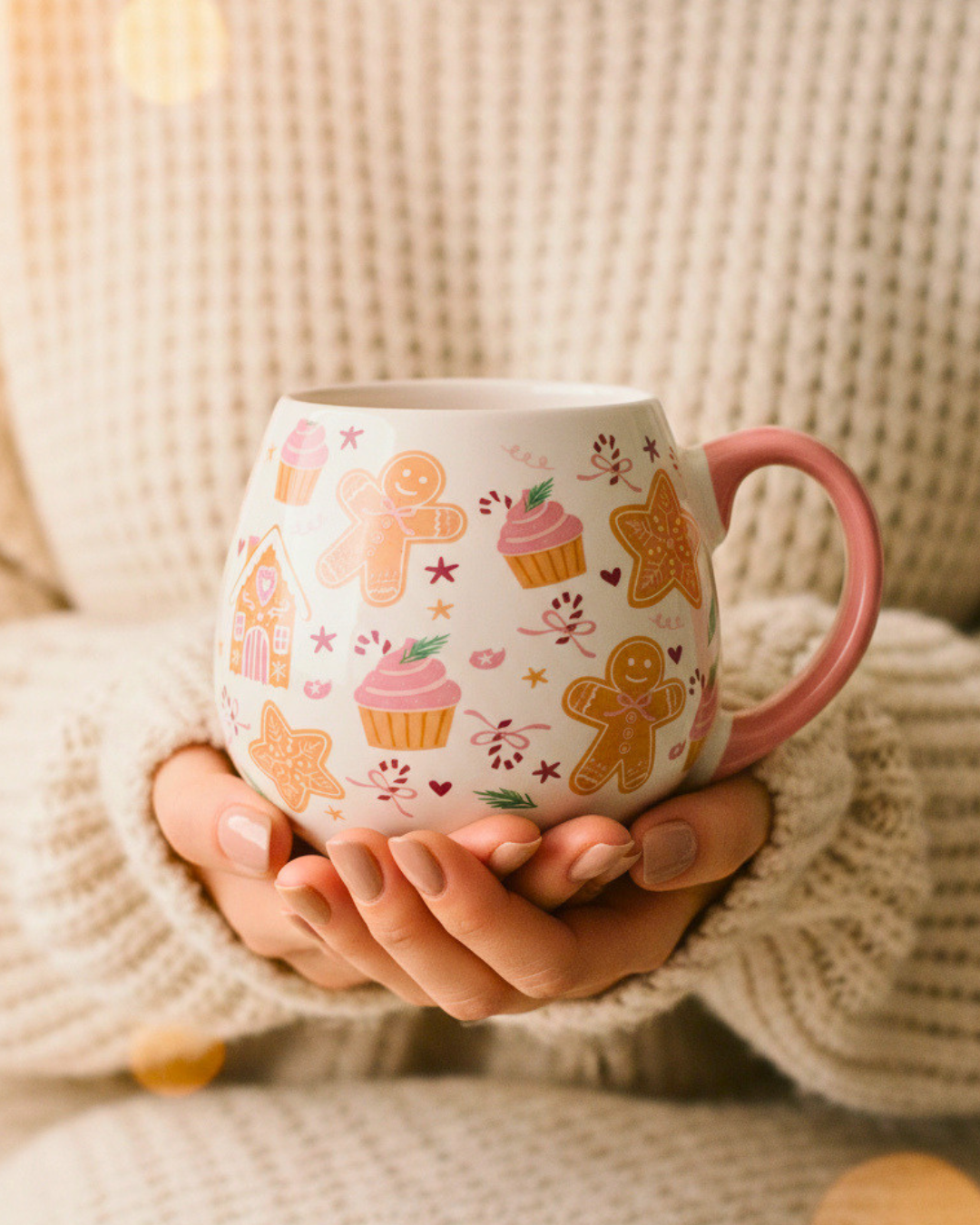 Gingerbread Mug & Socks Gift Set | Cosy Christmas Gift