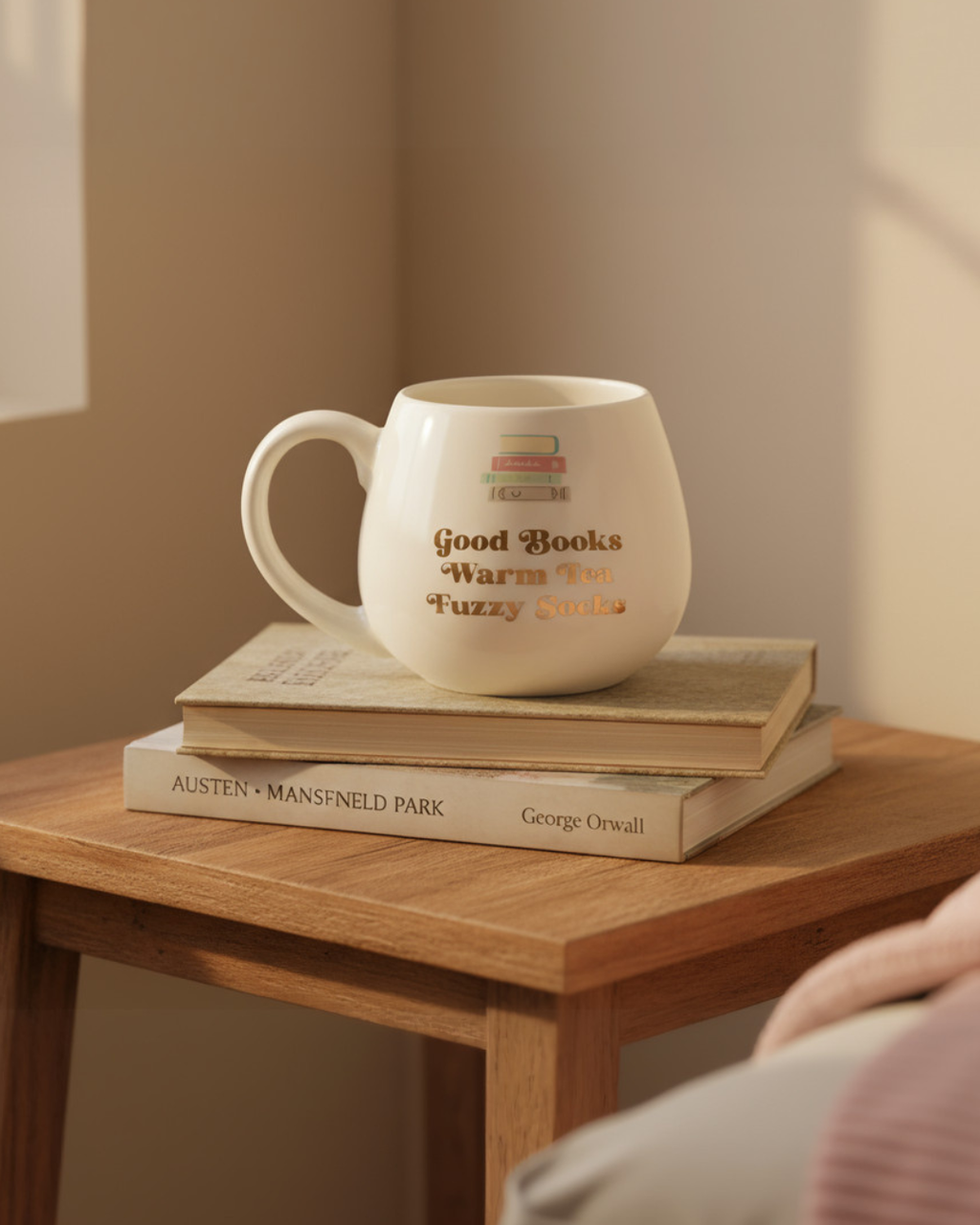 Good Books Mug & Socks Gift Set