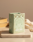 Green Book Shaped Vase