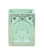 Green Book Shaped Vase