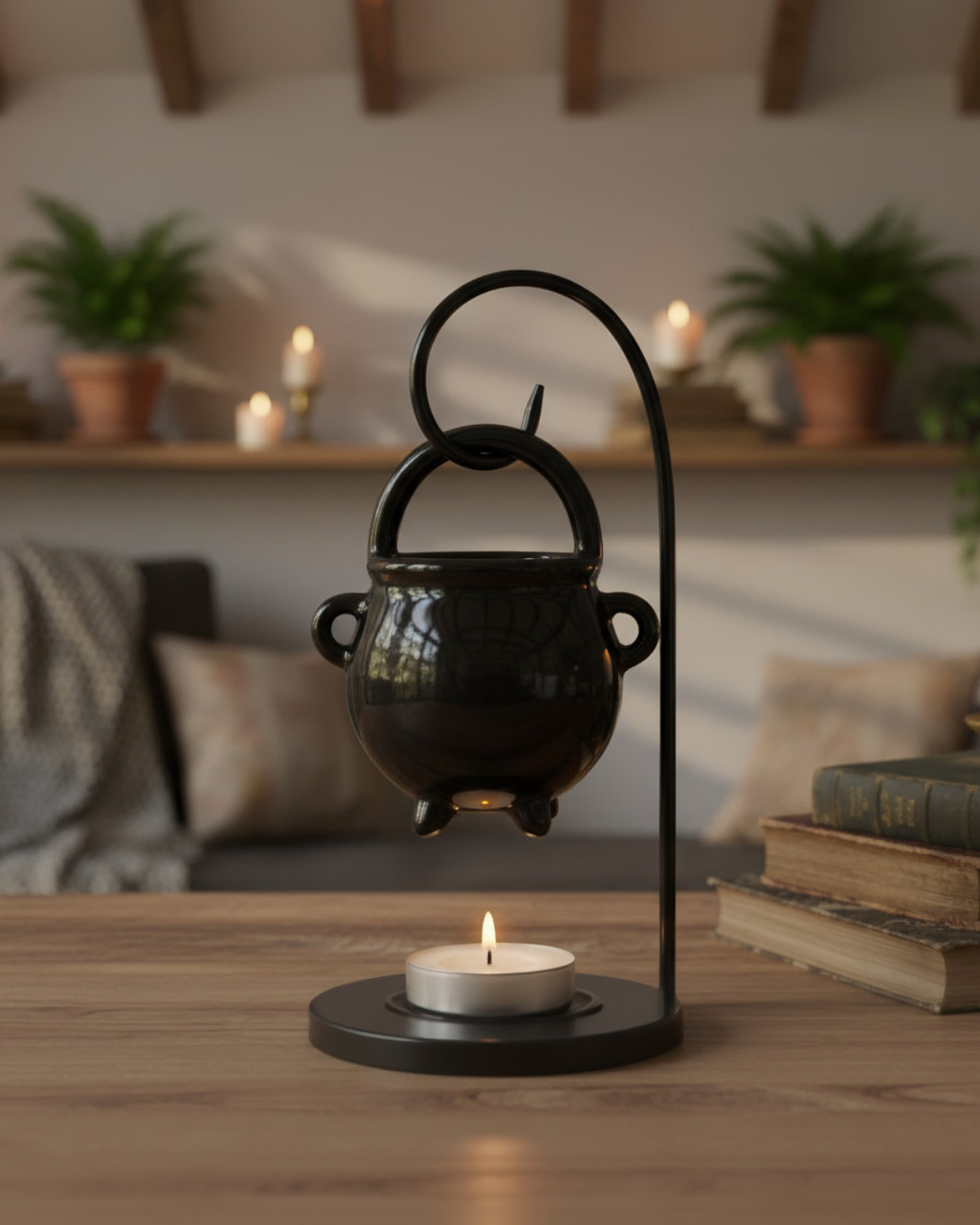 Hanging Cauldron Oil Burner & Wax Warmer