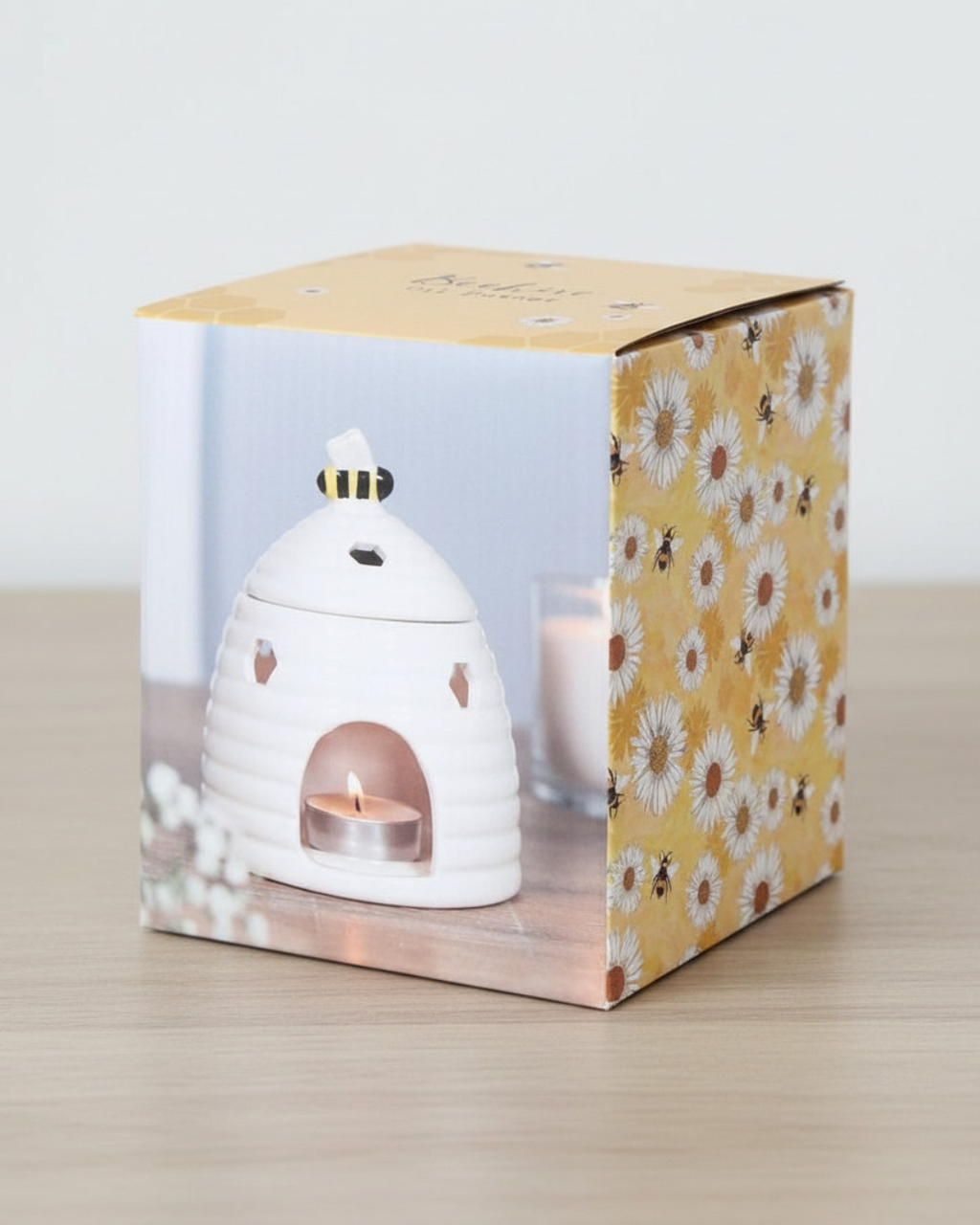 White Beehive Oil Burner