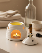 White Beehive Oil Burner