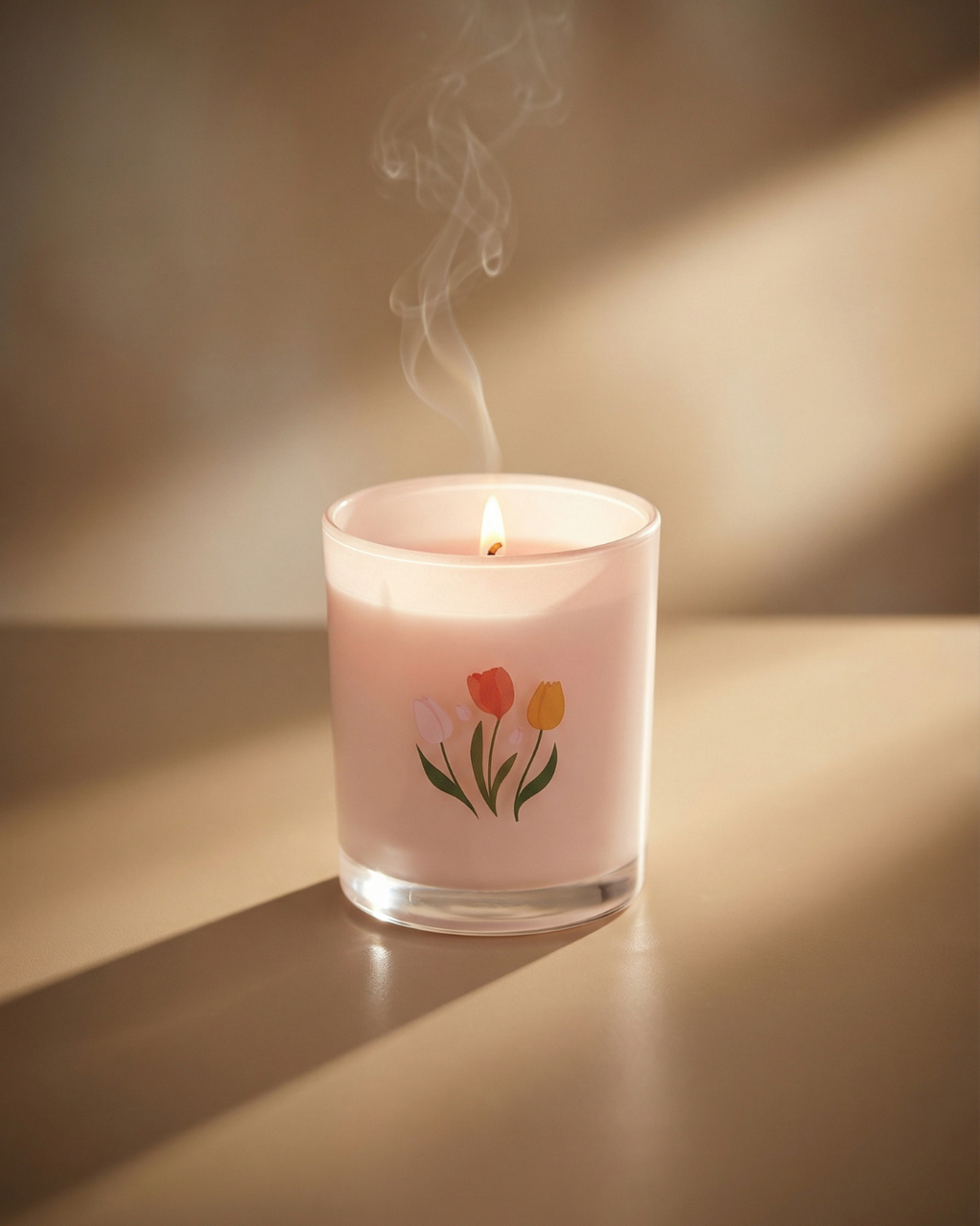 If Mums Were Flowers French Tulip Candle