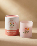 If Mums Were Flowers French Tulip Candle