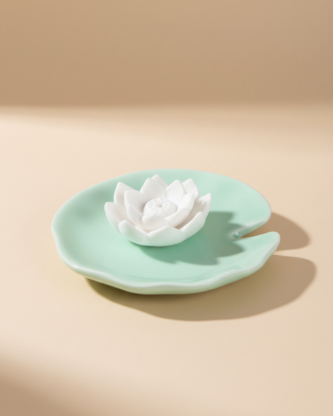 Lotus Flower Incense Holder & Trinket Dish