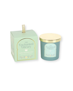 The Enchanted Library Leather, Patchouli & Amber Candle