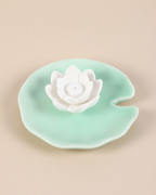 Lotus Flower Incense Holder & Trinket Dish