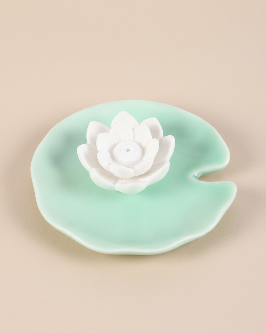 Lotus Flower Incense Holder & Trinket Dish