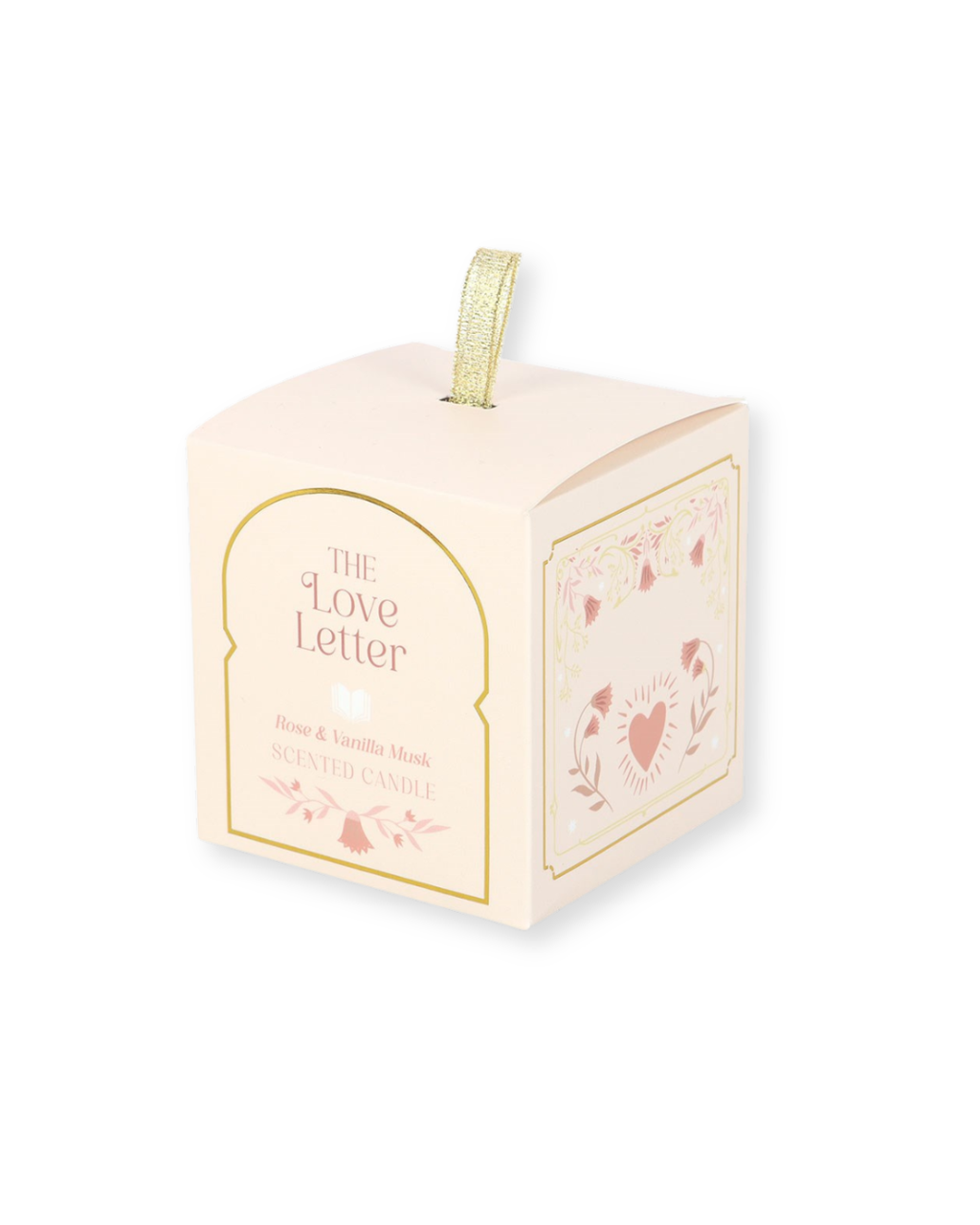 The Love Letter Rose, Vanilla & Musk Candle
