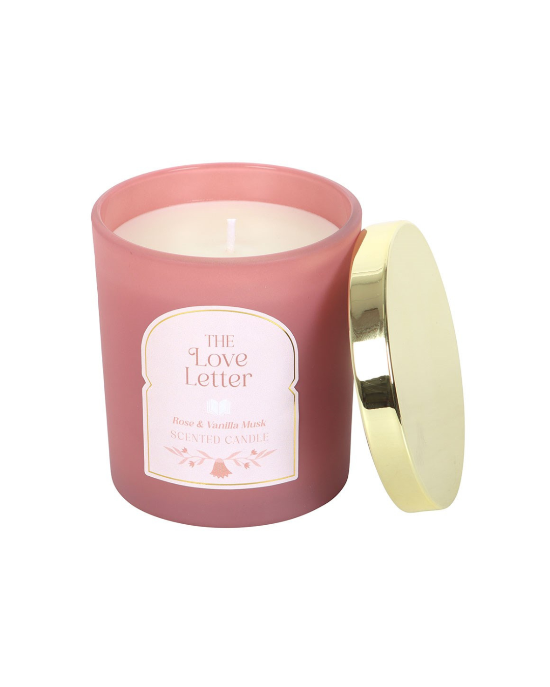 The Love Letter Rose, Vanilla & Musk Candle