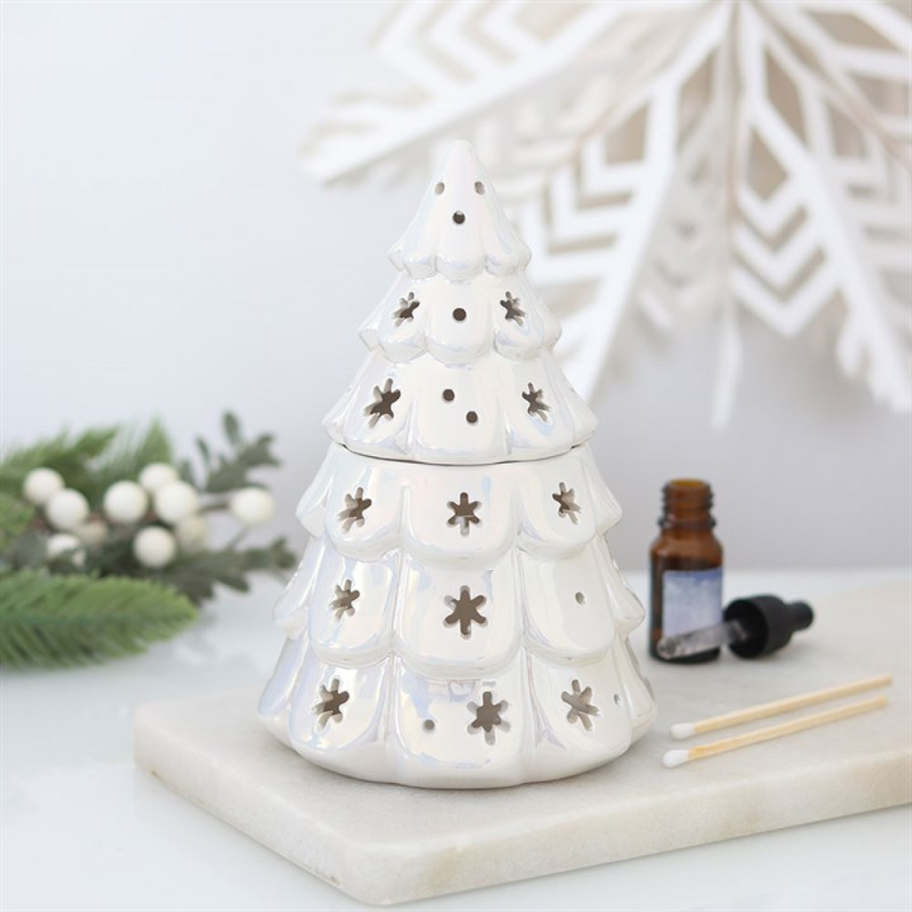 Iridescent Fir Tree Oil Burner
