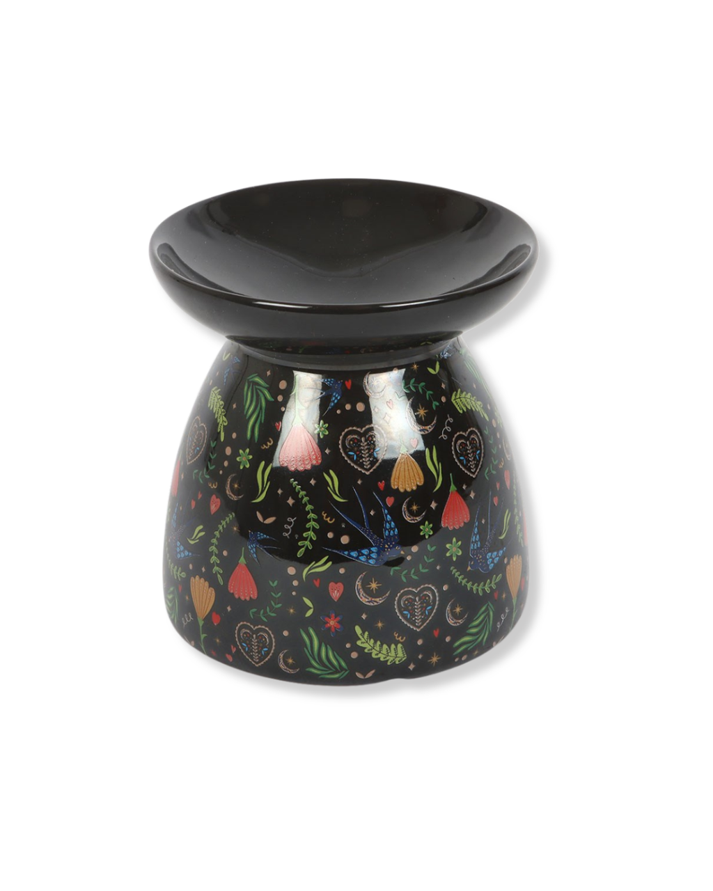 Midnight Bloom Print Oil Burner
