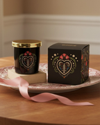 Midnight Bloom Black French Tulip Scented Candle