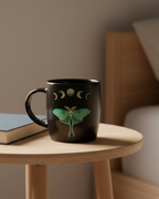 Luna Moth Forest Mug