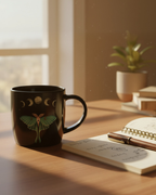Luna Moth Forest Mug