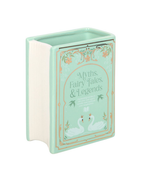 Green Book Shaped Vase