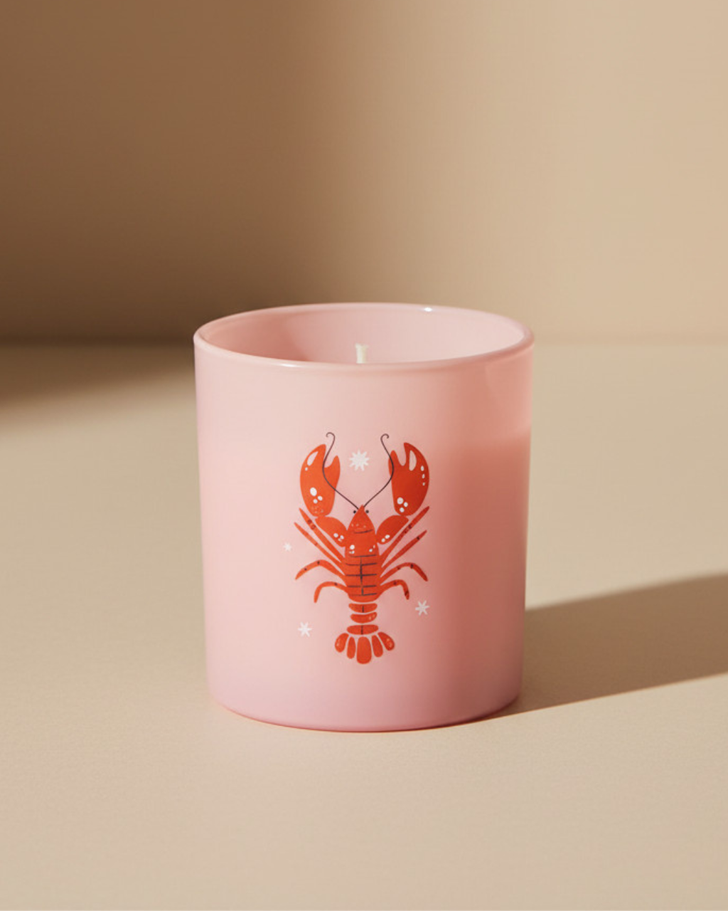 Pastel Lobster Coconut & Sea Salt Candle