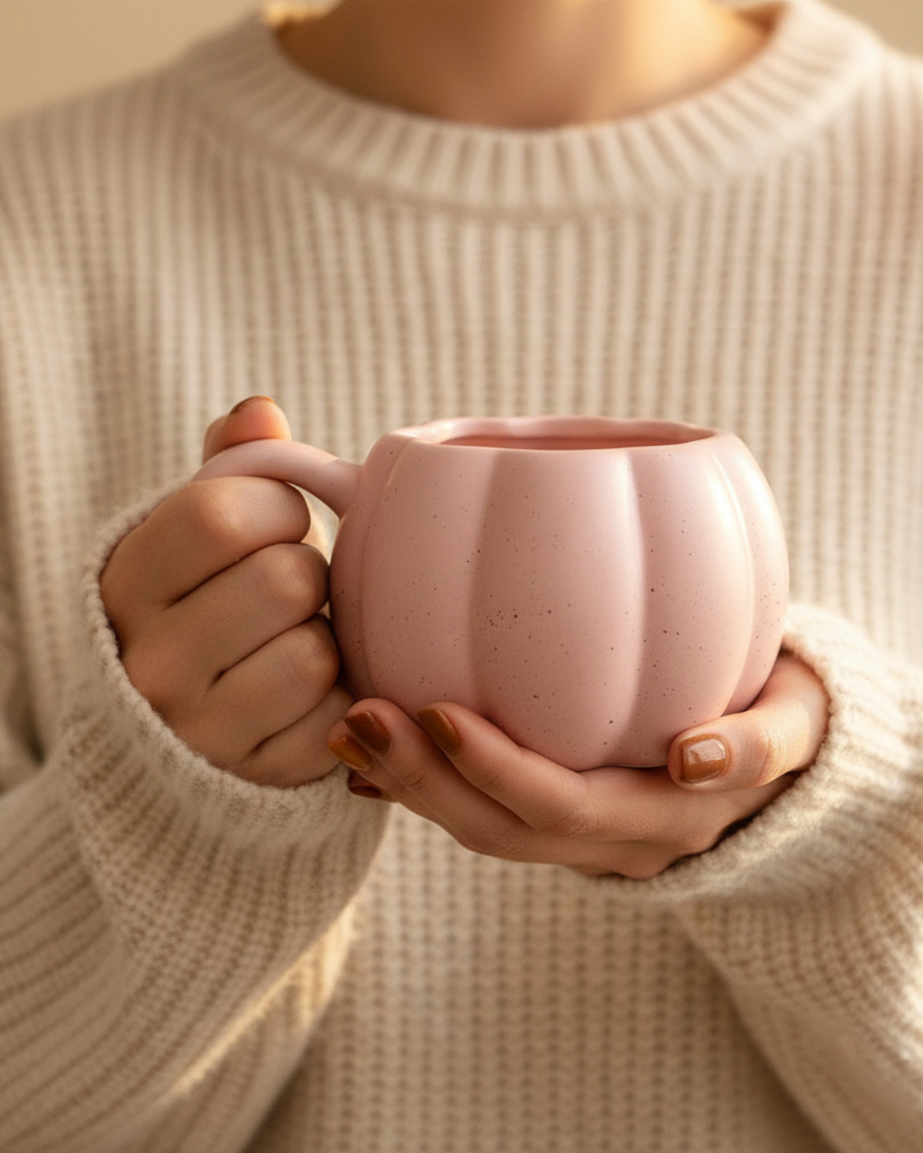 Pink Pumpkin Mug & Socks Gift Set | Cosy Autumn Gift
