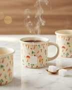 Funky Fungi Mushroom Print Mug