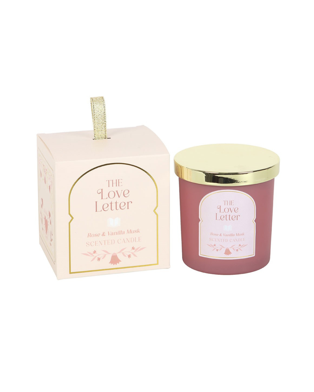 The Love Letter Rose, Vanilla & Musk Candle