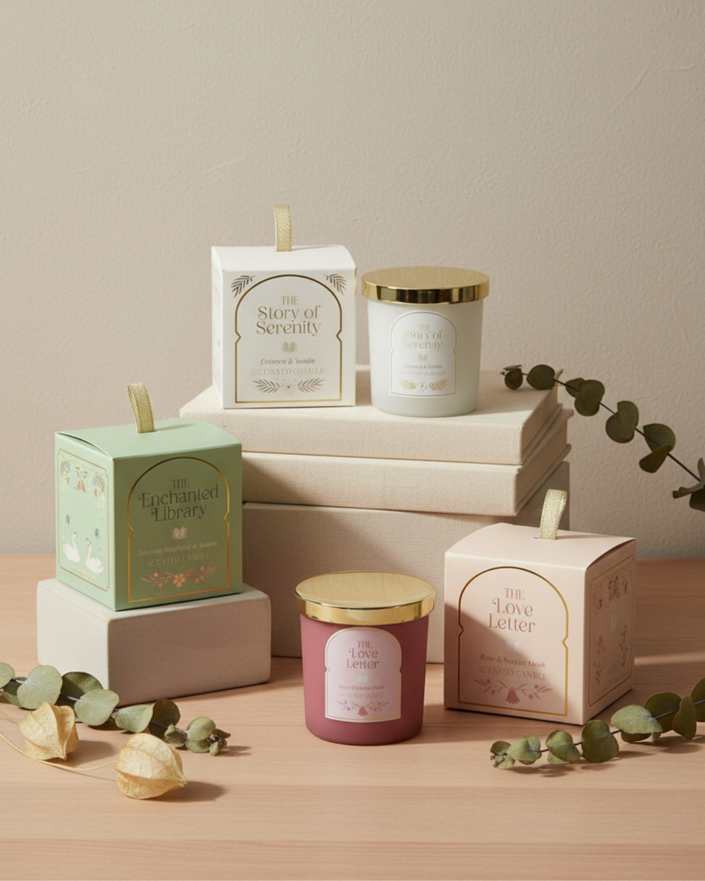 The Love Letter Rose, Vanilla & Musk Candle