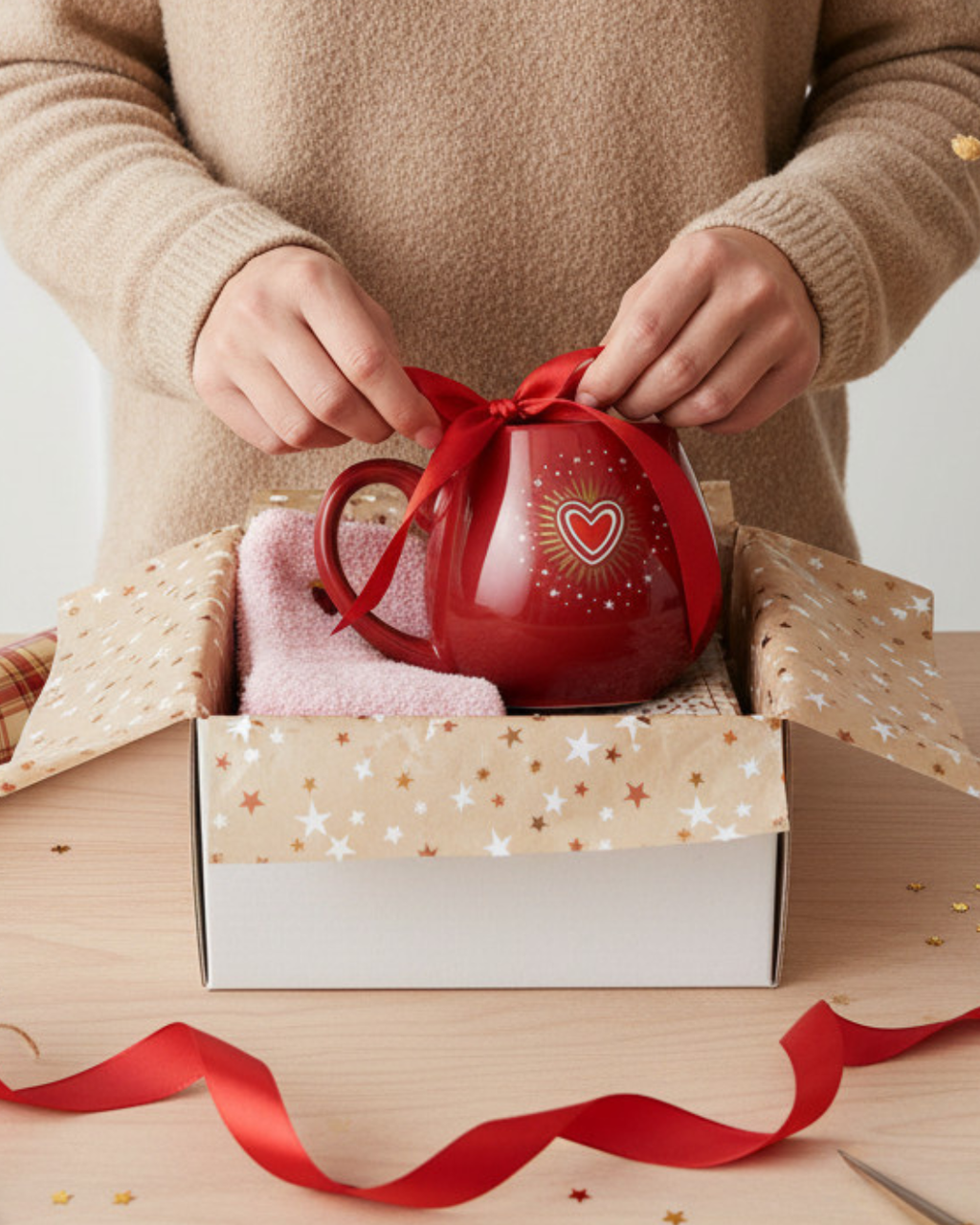 Sacred Heart Mug & Socks Gift Set