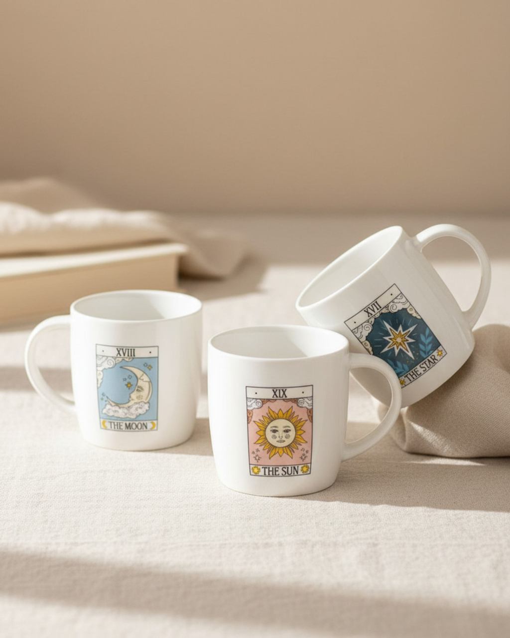 The Moon Vintage Tarot Mug