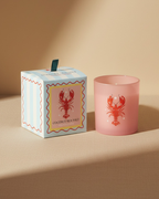 Pastel Lobster Coconut & Sea Salt Candle