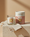 The Sun Vintage Tarot Rose Candle