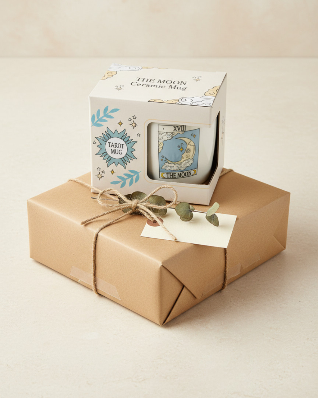 The Moon Vintage Tarot Mug