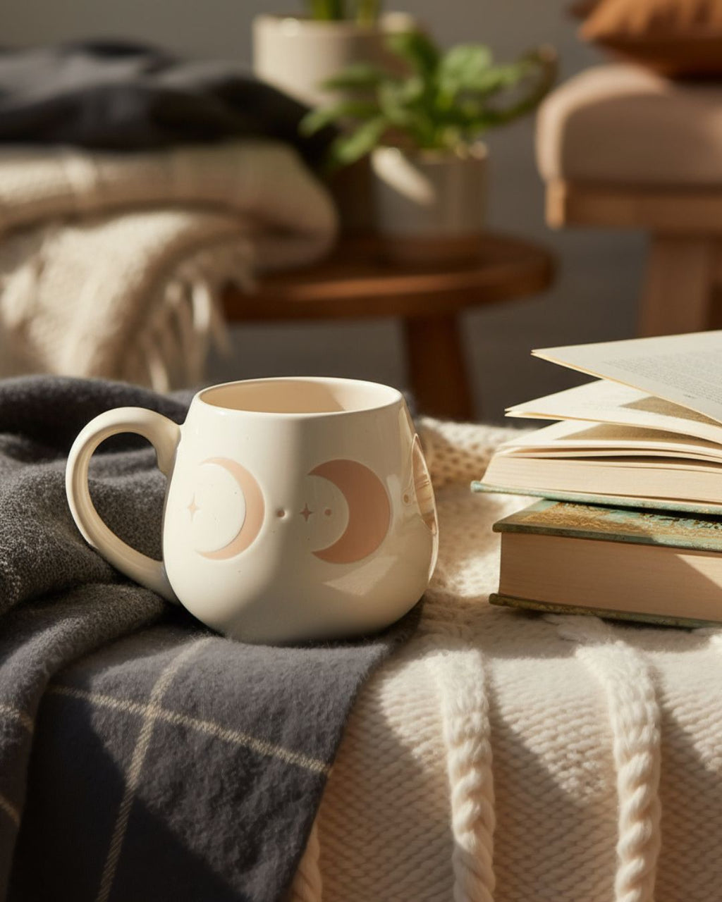 Moon Phase Rounded Mug