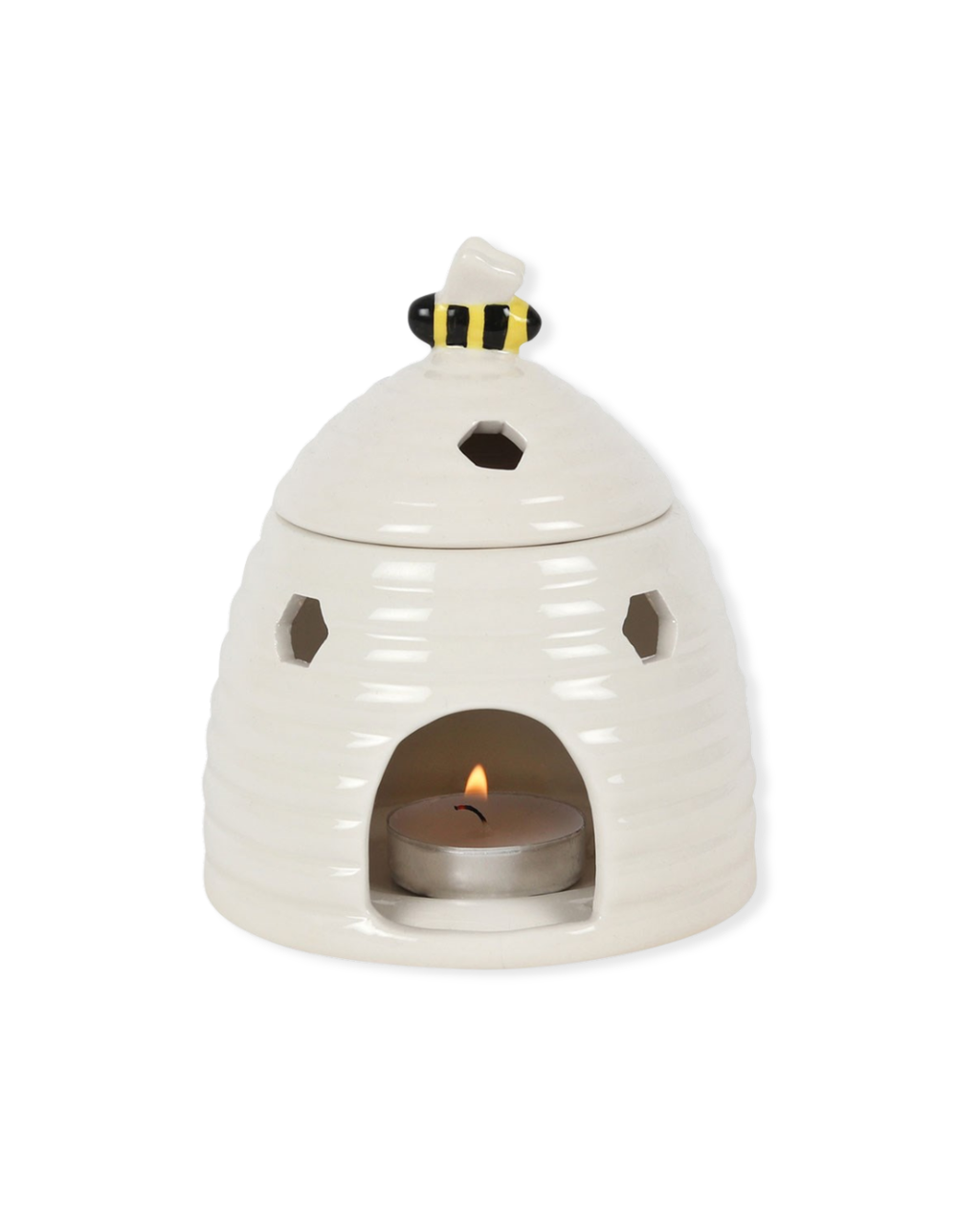 White Beehive Oil Burner