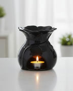 Black Rose Oil Burner& Wax Warmer