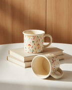 Funky Fungi Mushroom Print Mug